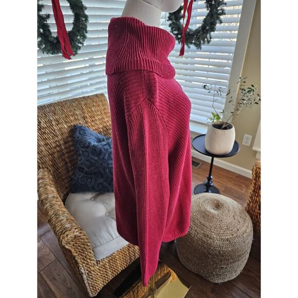 Talbots Cowl Neck Ribbed Knit Sweater Women's Size XL NWT - Picture 6 of 10